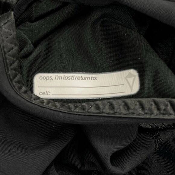 Ivivva Lululemon Girls Practice Lux Track Pants Size 12 Warm Up Black Pockets - Picture 4 of 8